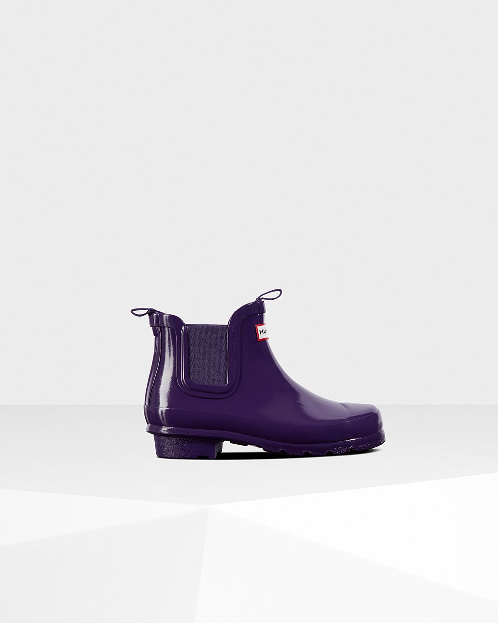 Botas Chelsea Hunter Criança Azuis Roxo - Original Big Gloss - 16IJVOQCL